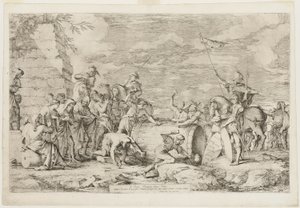 Atilius Regulus halála alkotó: Salvator Rosa