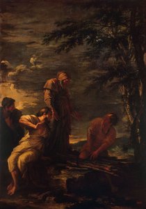 Démokritosz és Prótagorasz, 1663-1664 alkotó: Salvator Rosa