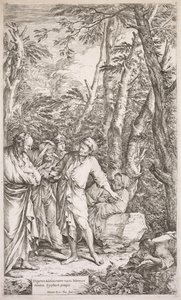 Diogenész és pohara, 1662. alkotó: Salvator Rosa