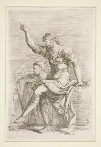 Változatos figura (lakosztály) alkotó: Salvator Rosa