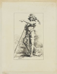 Ábra személyzeti mutatással alkotó: Salvator Rosa