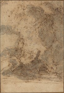 Tájkép alkotó: Salvator Rosa
