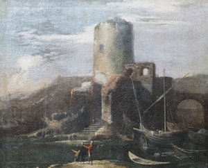 Táj romokkal alkotó: Salvator Rosa