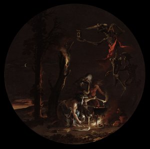 A boszorkányság jelenetei: Este, c. 1645-1649.