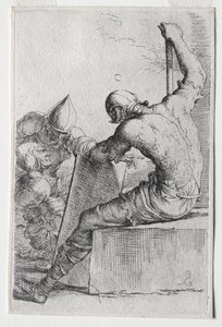 A figura sorozat: figura alkotó: Salvator Rosa