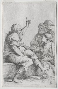 A figura sorozat: figura alkotó: Salvator Rosa