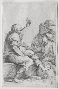 A figura sorozat: Figura, 1656-57. alkotó: Salvator Rosa