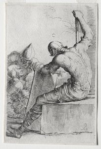 A figura sorozat: Figura, 1656-57. alkotó: Salvator Rosa