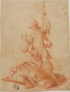 Két férfi harcos alkotó: Salvator Rosa
