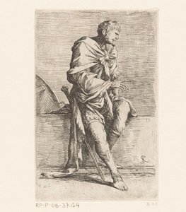 ülő katona Kis figurák (sorozat címe) Figura (sorozat címe) alkotó: Salvator Rosa