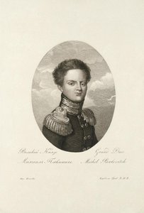 Michael Pavlovich orosz nagyherceg 1798-1849, 1814 alkotó: Salvatore Cardelli