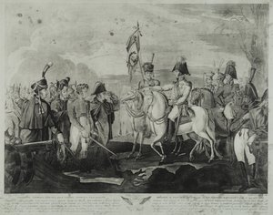 Viktor marsall veresége Boriszov mellett 1812 novemberében, 1814 alkotó: Salvatore Cardelli