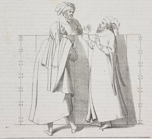 századi firenzei kézművesek, Firenze, Toszkána, Olaszország, Salvatore Puglia litográfiája a Poliorama Pittorescoból, n. 28, február 15. alkotó: Salvatore Puglia