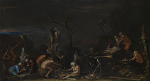 Boszorkányok varázslataiknál, c. 1646