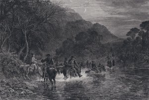 Illusztráció Rob Royhoz (metszet) alkotó: Samuel (after) Bough