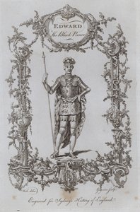 Edward, a fekete herceg (metszet) alkotó: Samuel (after) Wale