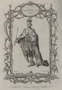 György 3 (metszet) alkotó: Samuel (after) Wale