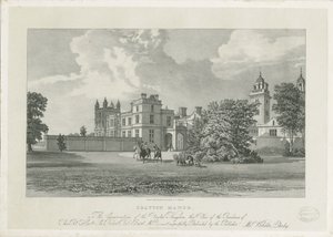 Drayton Bassett - "Drayton Manor" : litográfia, és [?XIX. század] alkotó: Samuel A. Rayner