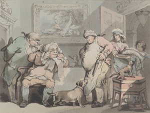 Studious Gluttons, 1788. október. alkotó: Samuel Alken