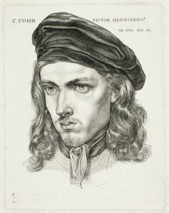 Karl Philip Fohr portréja alkotó: Samuel Amsler