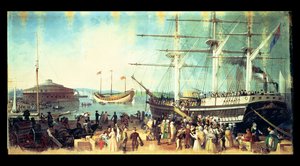 A New York-i öböl és kikötő alkotó: Samuel Bell Waugh