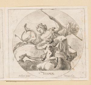 vesperás (este) Vespera (cím a tárgyon) A nap négyszerese (sorozat címe) Különféle minták (sorozat címe) Opera Varia Historica, Poetica & Iconologica (sorozat címe)