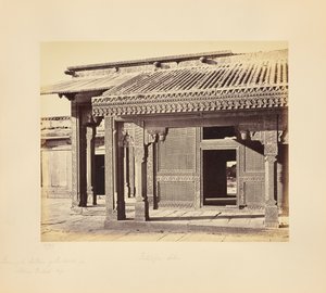 Fatehpur Sikri; a konstantinápolyi szultána palotája, Akbar török felesége alkotó: Samuel Bourne