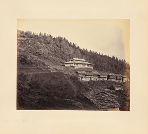 Narkunda; falu és dak-bungaló alkotó: Samuel Bourne