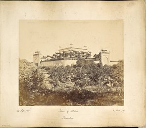 Secundra; Akbar mauzóleuma alkotó: Samuel Bourne