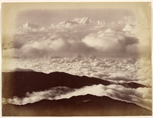 Napkelte Kimchimjimján. alkotó: Samuel Bourne