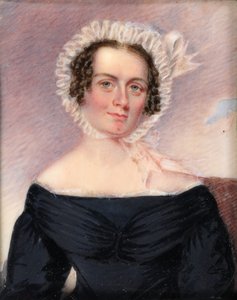 Egy hölgy portréja, 1837. alkotó: Samuel Broadbent