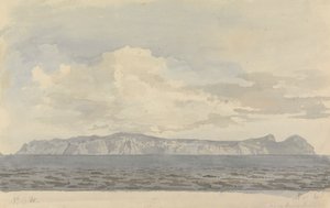 Távoli kilátás egy szigetre alkotó: Samuel Davis