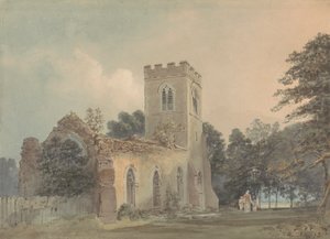 Old Church of St. Lawrence, Ayot St. Lawrence, Hertfordshire alkotó: Samuel Davis