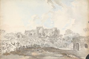 Régi mecset Rajmahalban [Rajmahal] alkotó: Samuel Davis