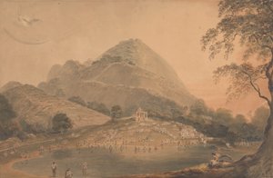 A hinduok éves üdülőhelye a Bhagulpore melletti Mundar-hegyre [Bhagalpur]