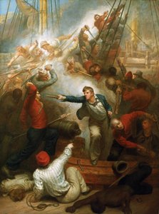 William Rogers kapitány október 1-jén elfogja a "Le Jeune Richard" kereskedelmi hajót.