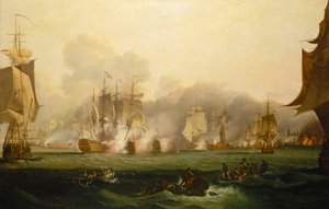 A trafalgari csata, 1805. október 21., 19. század eleje (olaj, vászon)