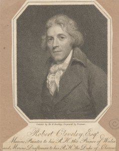 Robert Cleveley, Esqr., Ő Királyi Fensége, Wales hercege tengerfestője és Ő Királyi Fensége, Clarence hercege tengerrajzolója alkotó: Samuel Freeman
