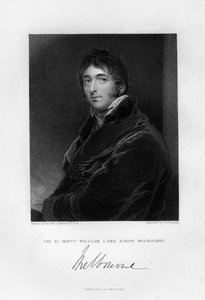 William Lamb 1779-1848, 2. vikomt Melbourne, 1836.