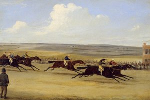 The 1850 Cambridgeshire Stakes: The Finish (olaj, vászon) (lásd még: 266406)