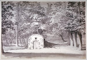 Jégház vagy vezeték a Greenwich Parkban, Londonban, 1772