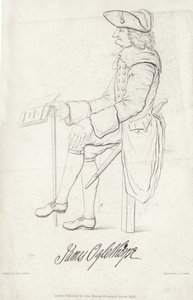 James Oglethorpe portréja alkotó: Samuel Ireland