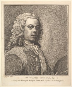 William Hogarth, Önarckép, 1785.