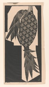 Ananas (eredeti cím a tárgyon) alkotó: Samuel Jessurun de Mesquita (signed by artist)