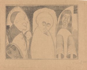 Fantázia: különféle figurák, a jobb szélső ujjakkal