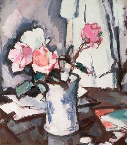 Pink Roses (olaj)