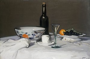 A fekete palack, 1905 körül alkotó: Samuel John Peploe