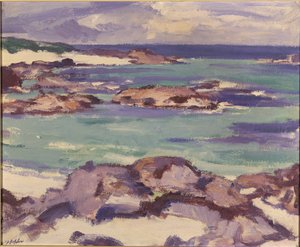 Az északi part, Iona alkotó: Samuel John Peploe