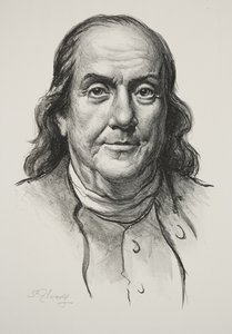 Benjamin Franklin (litho)