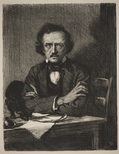 Edgar Allan Poe (litho)